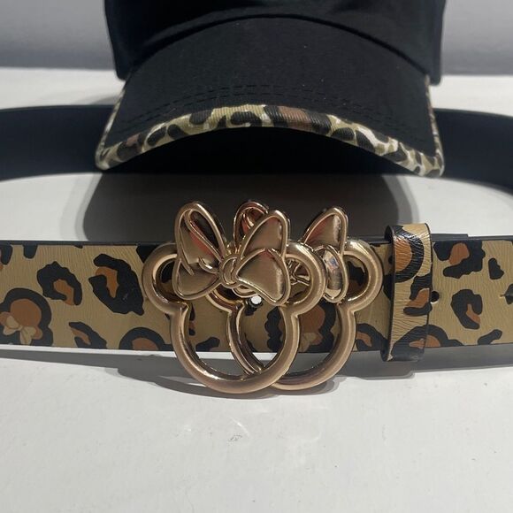 Leopard Animal kingdom Disney Parks Cap and Belt Set - Picture 2 of 12